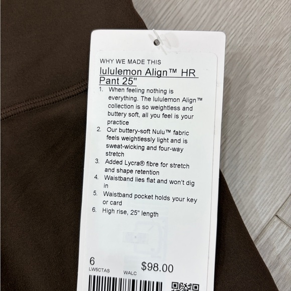 Lululemon align - Picture 2 of 4